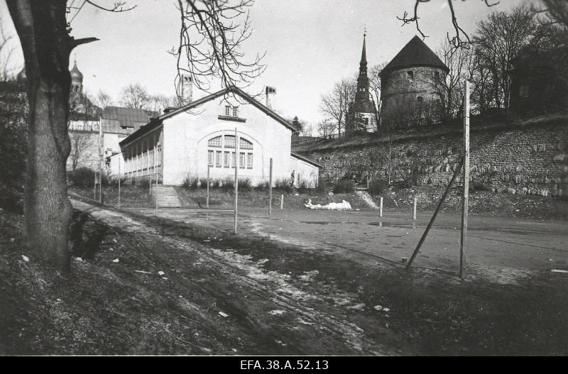 Tallinna Toomkooli võimla välisvaade.