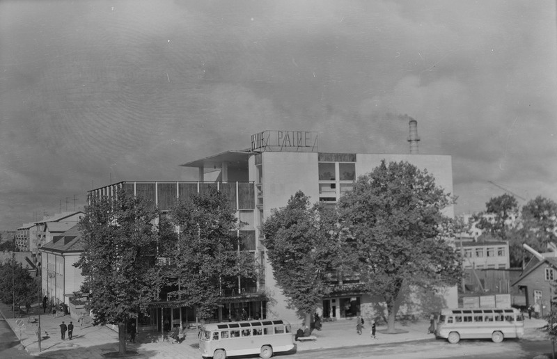 negatiiv, Paide kauplus-söökla-restoran 1970-ndatel a.