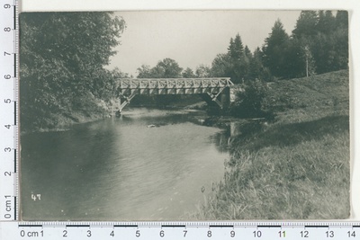 Toila, bridge on the Holy See 1910  duplicate photo