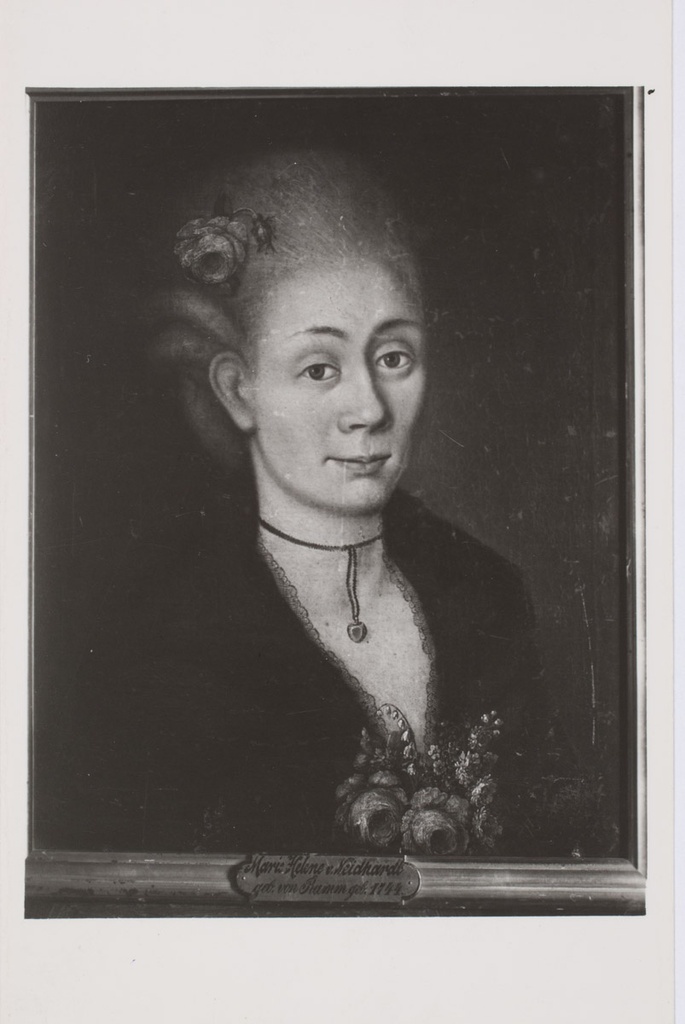 Ramm, Helene Maria v. abielus L. v. Neidhart, 1744 - 1805 (õlimaal)