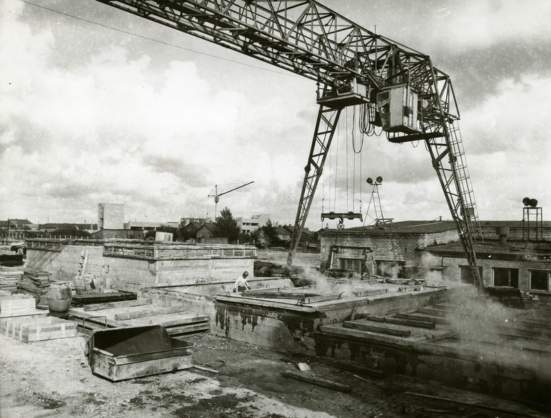 Saare KEK-i tootmisbaasi ehitus