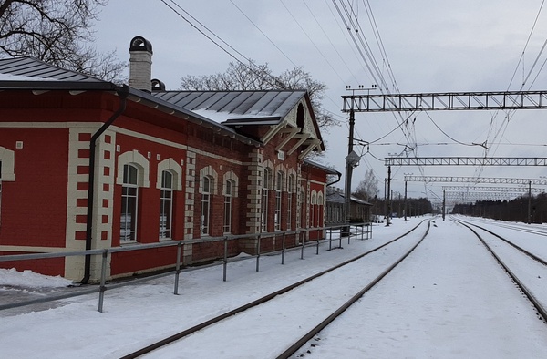 Kehra raudteejaam. rephoto