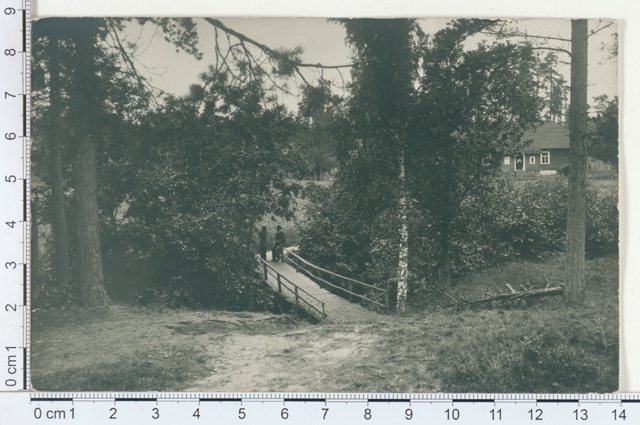 Võsu, bridge river 1913