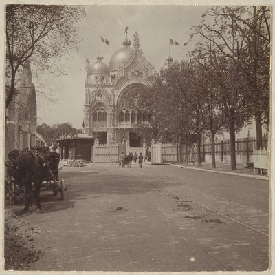 Pariisin maailmannäyttelyn Italian paviljonki  duplicate photo