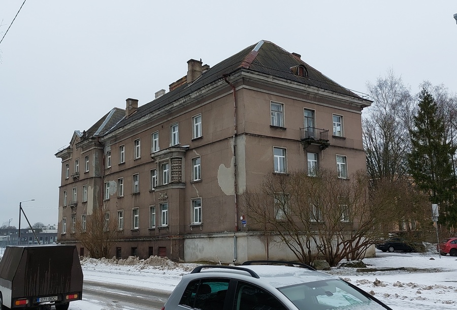 Tallinn, Kotka Street 15, construction of a new apartment. rephoto