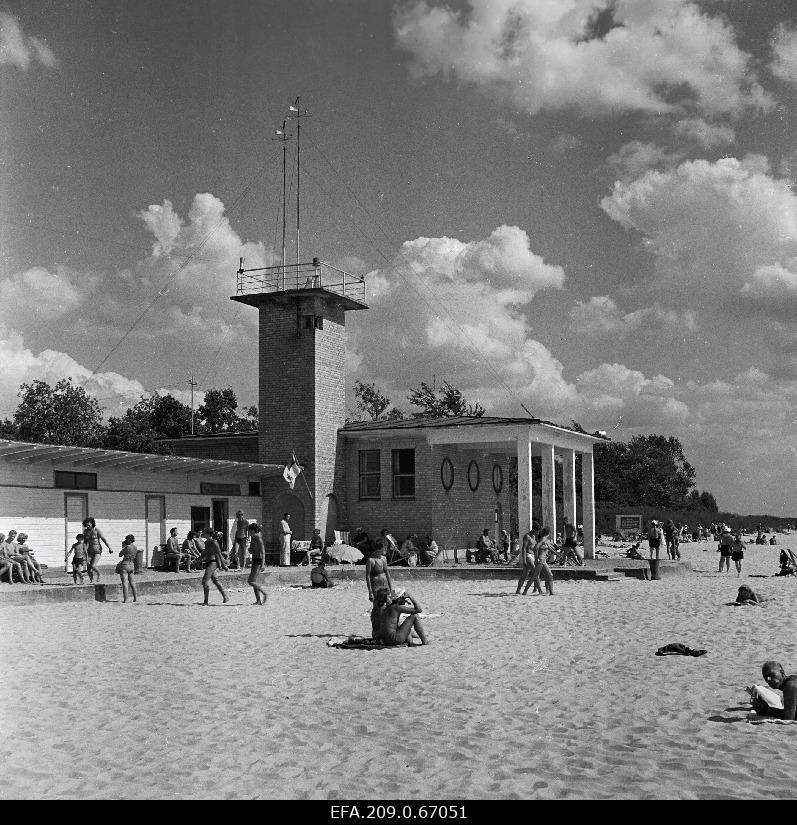 Vaade Pärnu meteoroloogiajaamale.