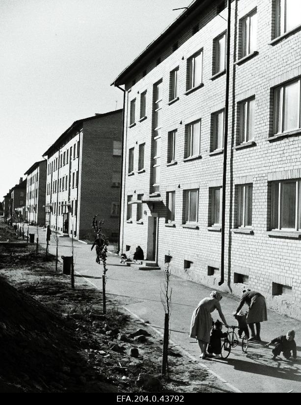 Uued elumajad Lenini prospektil.