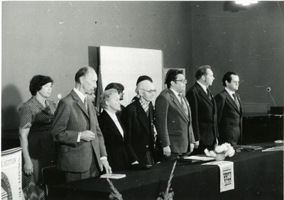 Tartu Ülikooli 350. aastapäeva konverentsi presiidium  similar photo