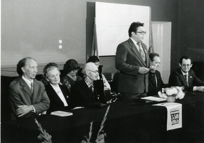 Tartu Ülikooli 350. aastapäeva konverentsi presiidium