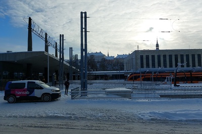 Baltic Station in Tallinn rephoto