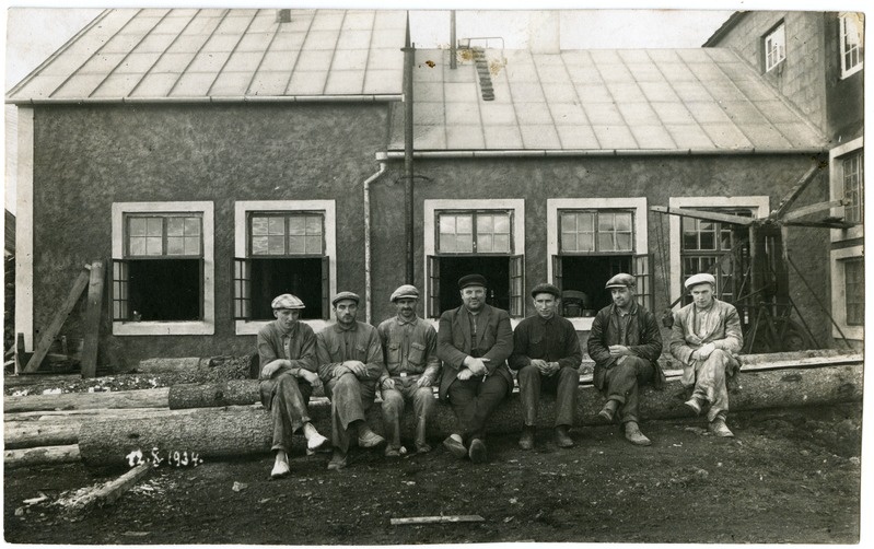 Saikla jahuveski töölised