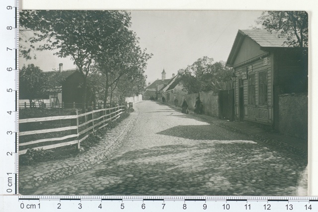 Market uulits in Kuressaare 1910