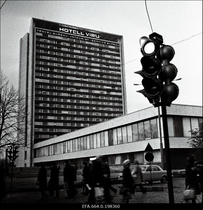 Vaade hotellile Viru.