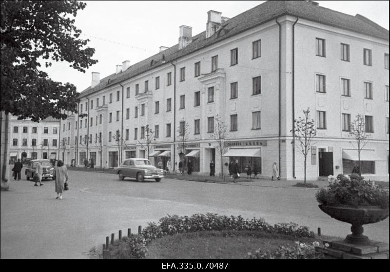 Vaade 21. Juuni tänavale.