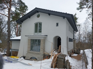 Writer Hans Leberecht residential building on Mustamäe Street. rephoto