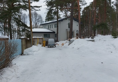 Writer Hans Leberecht residential building on Mustamäe Street. rephoto