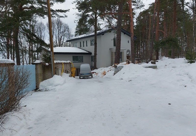 Writer Hans Leberecht residential building on Mustamäe Street. rephoto