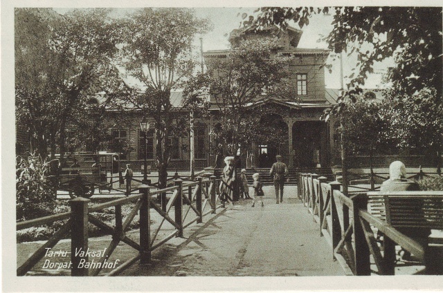 Postcard, Tartu Vaksal