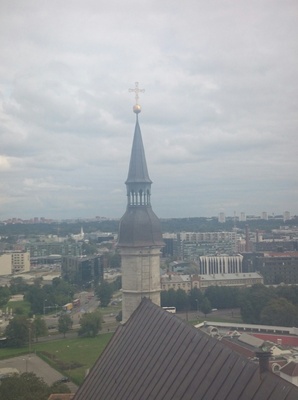 Tallinn, Oleviste kirik, Bremer kabeli torn. rephoto