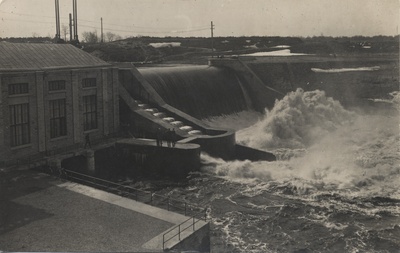 [linnamäe hydroelectric power plant on Jägala river]  duplicate photo