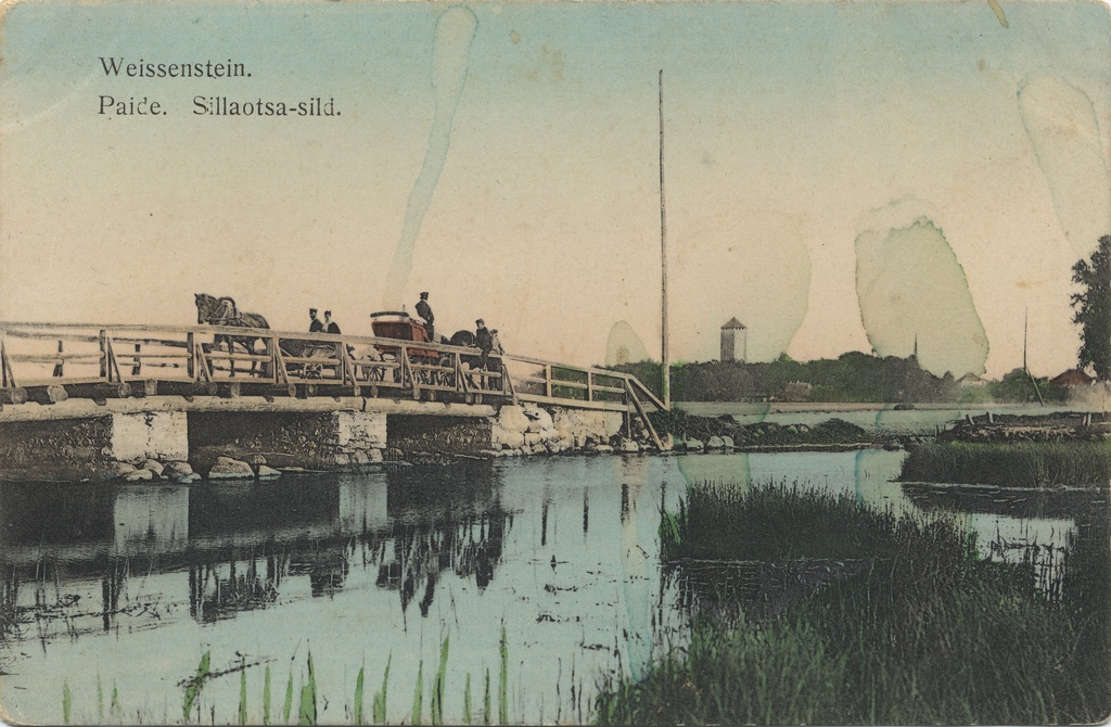 Weissenstein : Paide : Bridge-sild