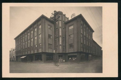 Postcard, Viljandi, Eve house, both wings  duplicate photo