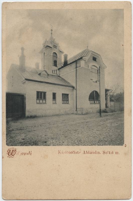 Printing Card, Viljandi Käsitööliste Assistance Society House, Posti 6