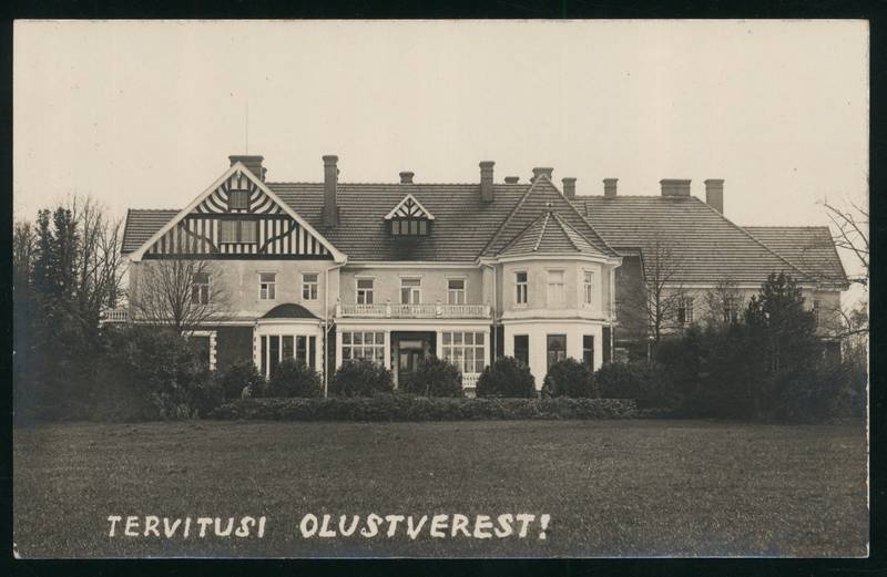 Postcard, Beautivere castle, garden side