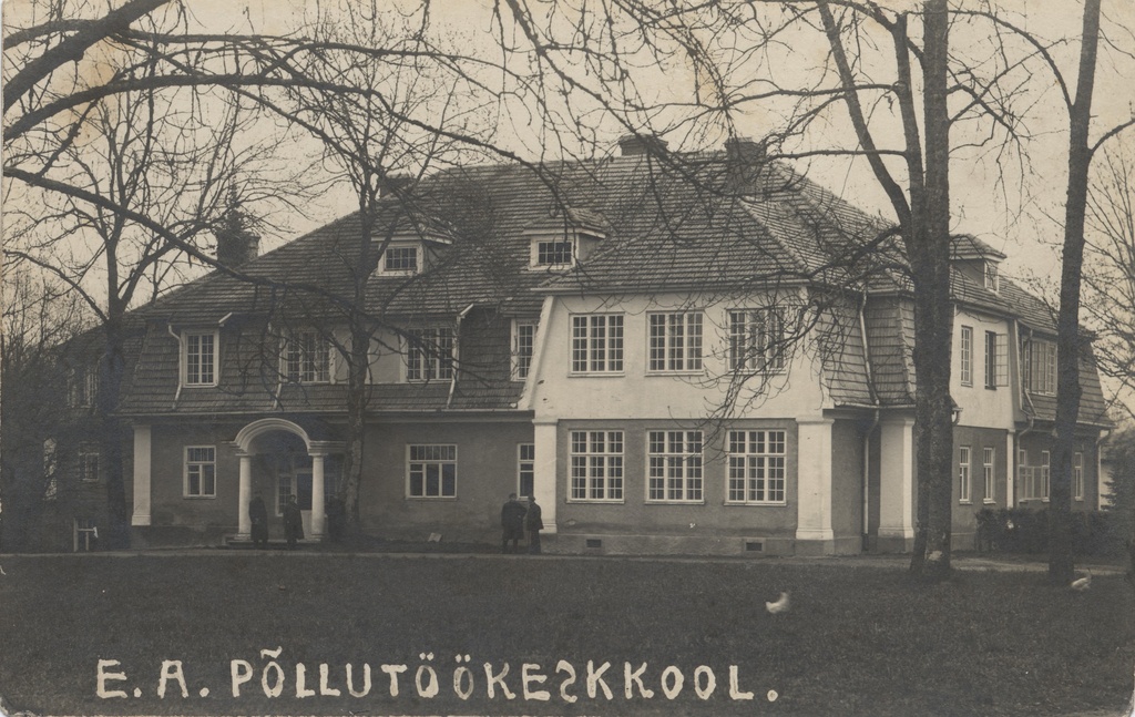 E. a. School of Agriculture