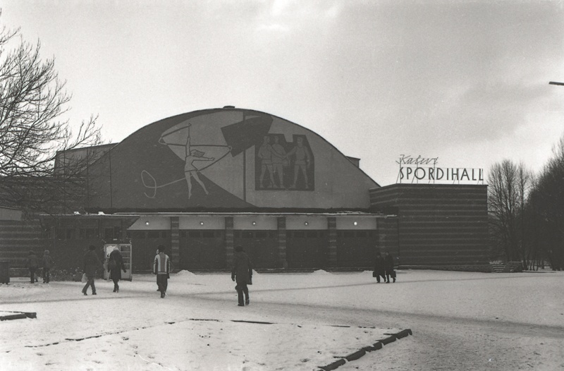 Kalev sports hall, 10 views of the building. Architects Uno Tölpus, Peeter Tarvas and Olga Kontšajeva