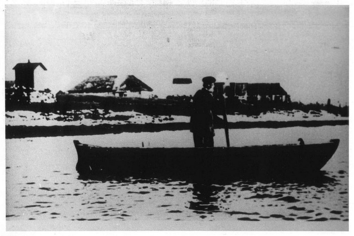 Harilaiu rand. Paadis majakavaht Peeter Kimberg