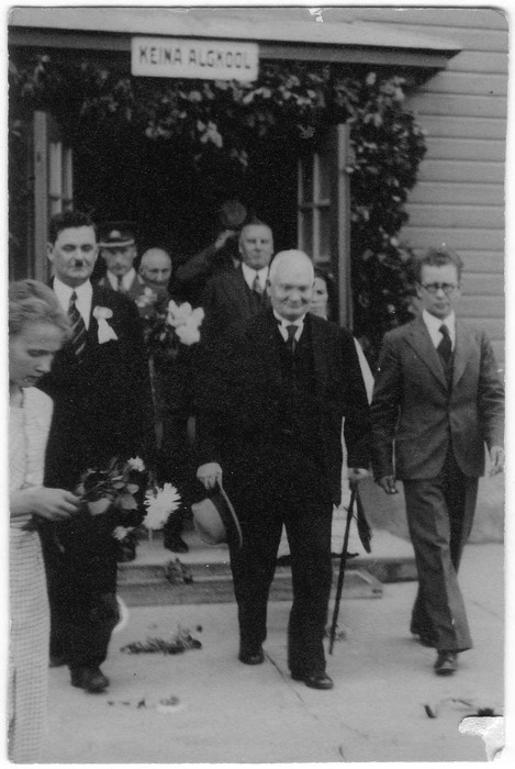 President K. Pätsi visiit Käina Algkoolis