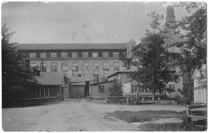 Kärdla Kalevivabrik. Tagakülg