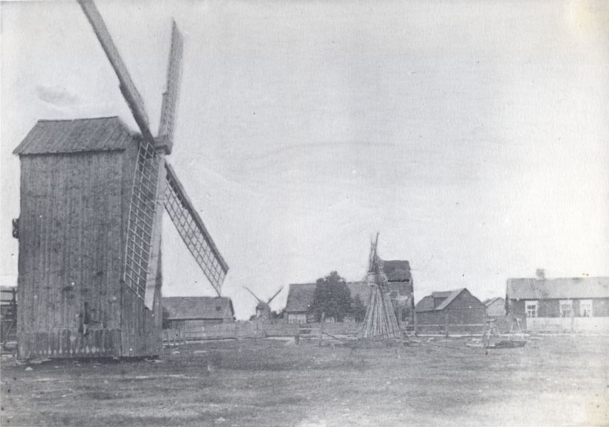Foto. Dampfi album. Tuuleveskid Holmil umb 1900.