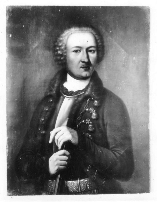 Klaasnegatiiv. Foto portreemaalist. Reinhold Ungern-Sternberg