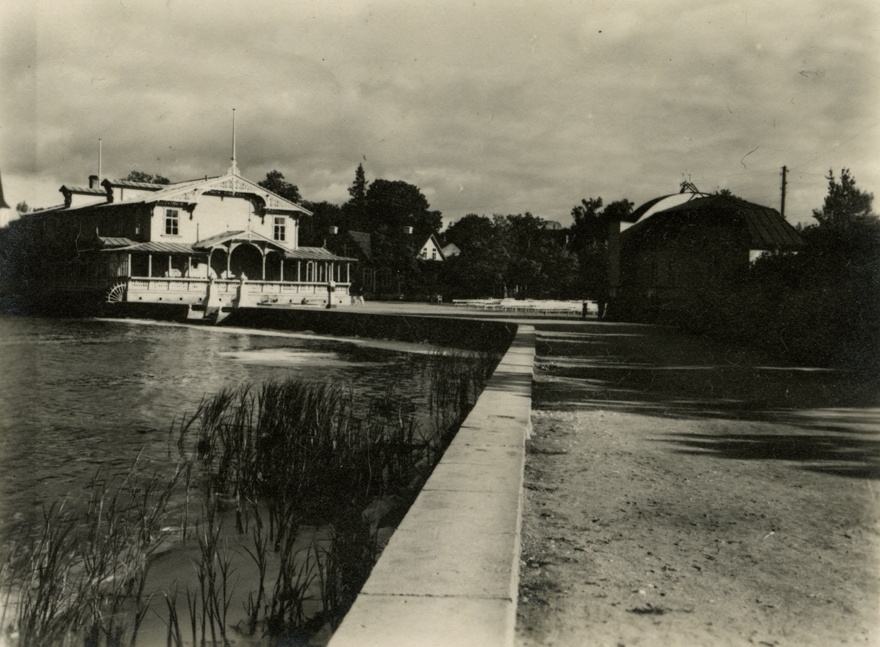Haapsalu resort, remote view. Architect Rudolf Knüpffer