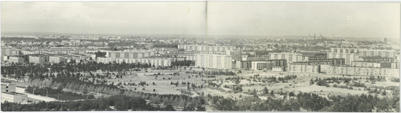 Tallinn. Mustamäe panoraam 1973