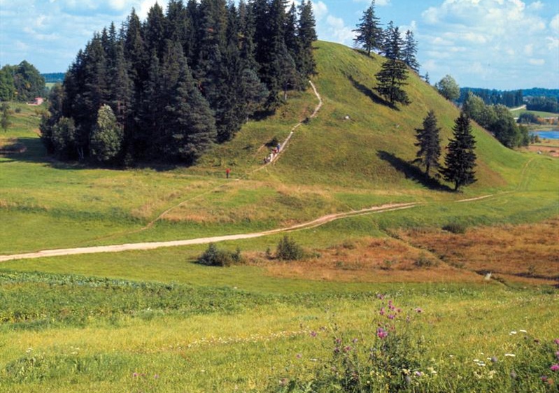 Ekskursioonil Otepää linnamäel rephoto