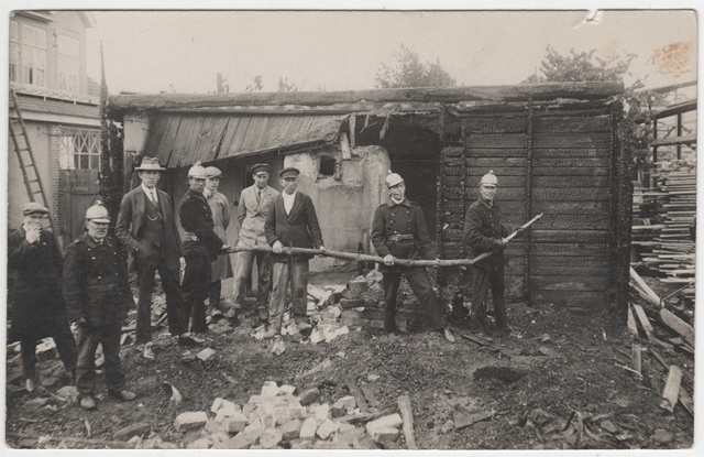 Fire extinguishing Nõmmel, Valdeku 11 1930.