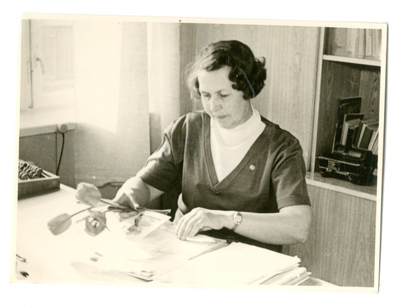 Foto. Vikero pearaamatupidaja Salme Kruusma