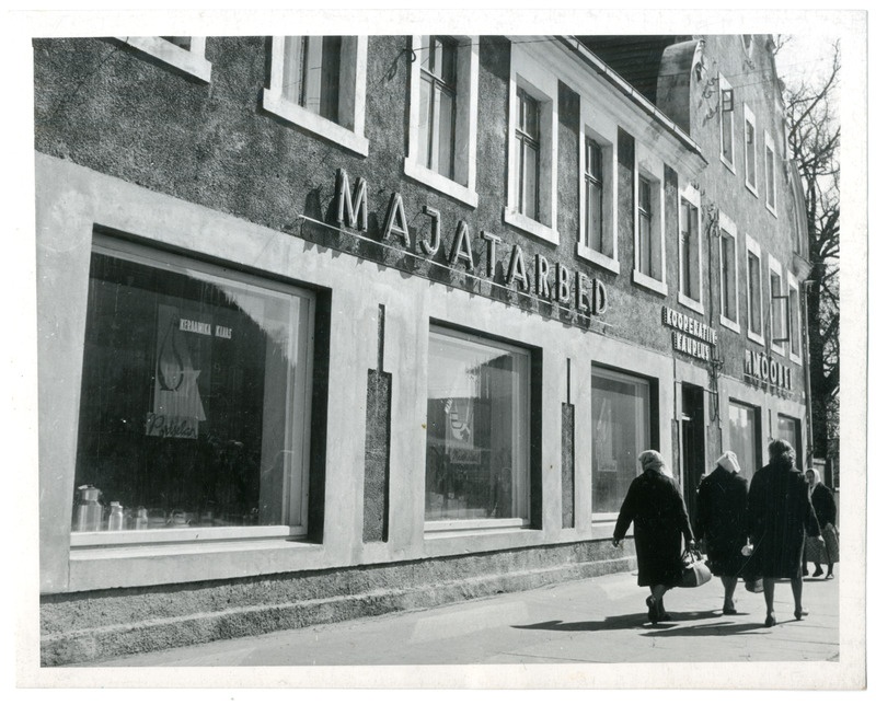 Foto. Kooperatiivkauplus Riia maanteel