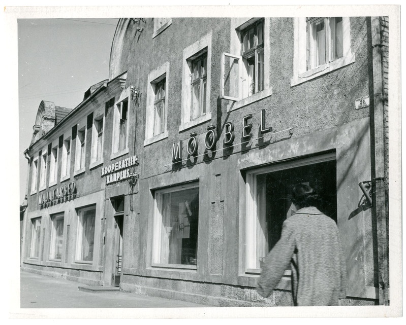 Foto. Kooperatiivkauplus Riia maanteel