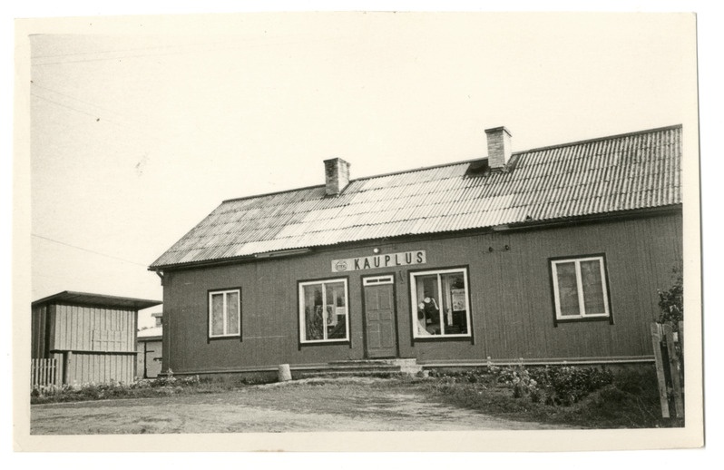 Foto. ETKVL Kihnu kauplus