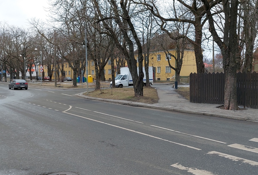 Tallinn, new houses in Pelgulinn near Kolde Street. rephoto