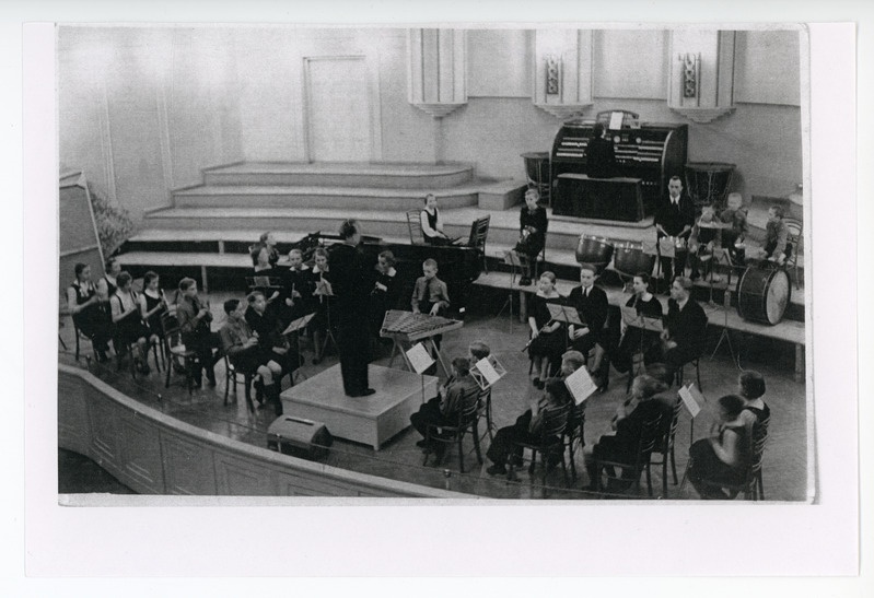 Tallinna Õpetajate Seminari algkooli orkester. Koopia
