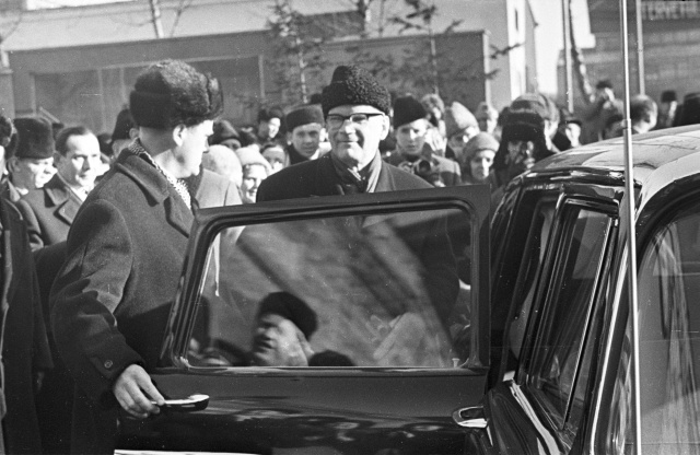 President of Finland Urho Kaleva Kekkonen in Estonia.