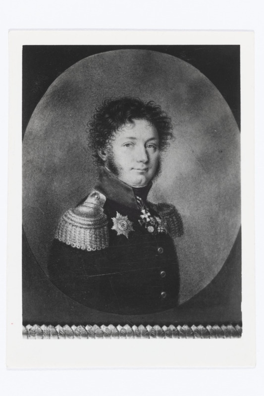 Pahlen, Carl Magn. vabahärra v. - Palamuse ms (Kadrina khk) om, Riia kindral - kuberner - 1863 (pastelljoonis)