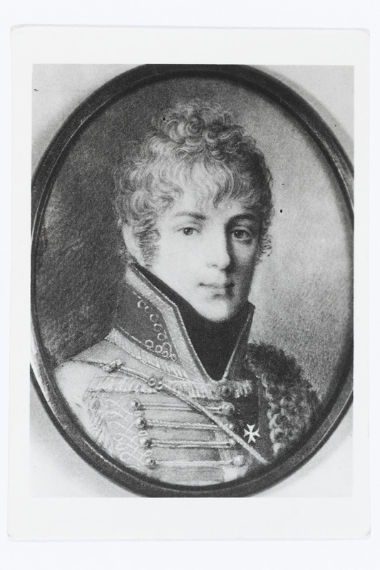 Pahlen, Peter Joh. Christ. krahv v. d. - ratsaväe kindral, Tema Majesteedi kindral - adj. , 1778 - 1864 (miniatuur)