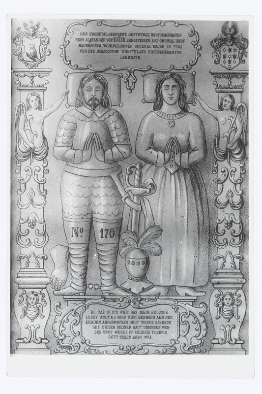 Essen, Alexander v.  - Eestimaa maanõunik, Essen Magdalena sünd. Ungern - Sternberg, 1594 - 1664 (joonis)