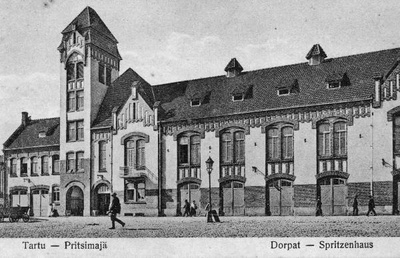 Tartu Sprinklerhouse, 1912.  duplicate photo